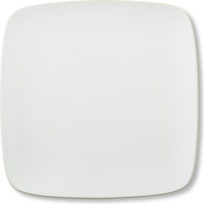 VERA WANG @ WEDGWOOD Naturals square plate chalk