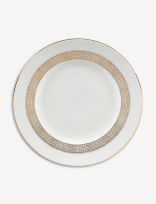 VERA WANG @ WEDGWOOD Gilded Weave plate 20cm
