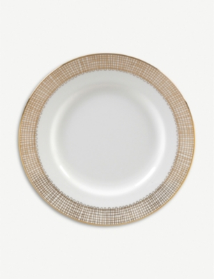VERA WANG @ WEDGWOOD Gilded Weave plate 15cm