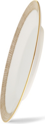 VERA WANG @ WEDGWOOD Gilded Weave sauceboat stand