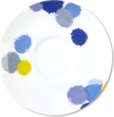 VERA WANG @ WEDGWOOD Ikat saucer