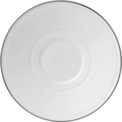 WEDGWOOD Intaglio Platinum tea saucer