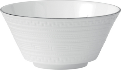 WEDGWOOD Intaglio Platinum cereal and salad bowl 14cm