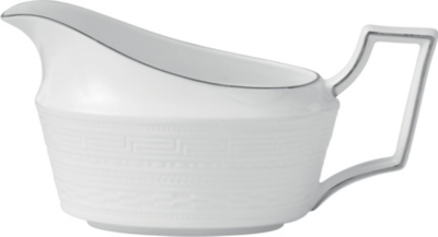 WEDGWOOD Intaglio Platinum sauce boat