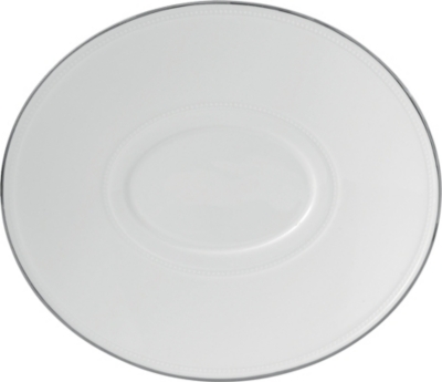 WEDGWOOD Intaglio Platinum sauce boat stand