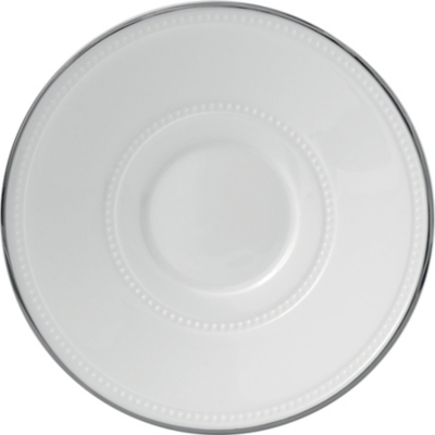 WEDGWOOD Intaglio Platinum espresso saucer