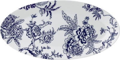 JASPER CONRAN @ WEDGWOOD Chinoiserie Blue small oval platter