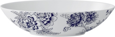 JASPER CONRAN @ WEDGWOOD Chinoiserie Blue oval open serving dish
