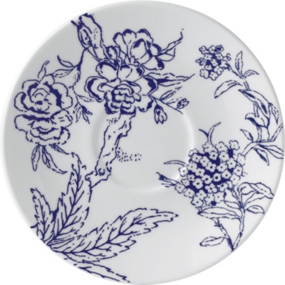 JASPER CONRAN @ WEDGWOOD Chinoiserie Blue tea saucer
