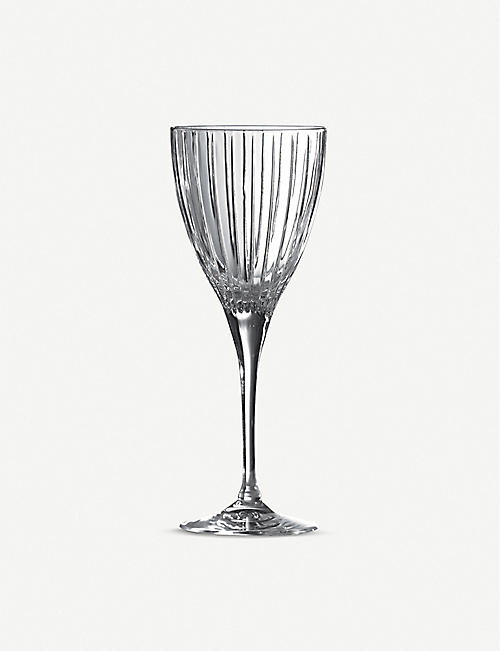 ROYAL DOULTON: Linear wine glasses set of six