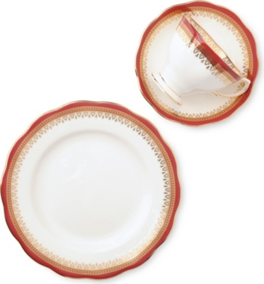 ROYAL ALBERT Holyrood 1980 three-piece tea set