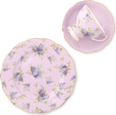 ROYAL ALBERT Hartington Lane 1990 three-piece tea set
