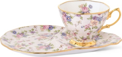 ROYAL ALBERT 1940 English Chintz hostess set