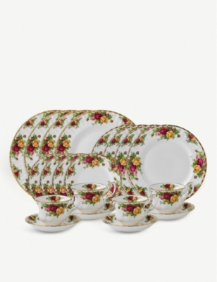 WEDGWOOD Old Country Roses 20-piece set