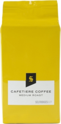 SELFRIDGES SELECTION Cafetiere medium roast coffee refill bag 250g