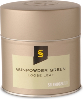 SELFRIDGES SELECTION Gunpowder green loose leaf tea 116g