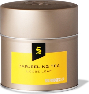 SELFRIDGES SELECTION Darjeeling loose leaf tea 100g