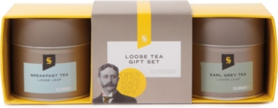 SELFRIDGES SELECTION Loose leaf tea set 160g