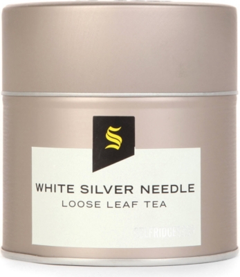 SELFRIDGES SELECTION White silver needle loose leaf tea 42g