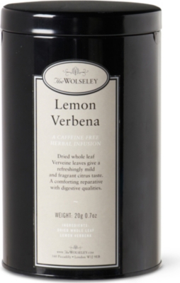 THE WOLSELEY Lemon Verbena caffeine-free loose tea tin 20g
