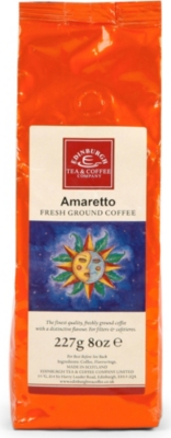 EDINBURGH TEA & COFFEE COMPANY Amaretto flavoured coffee 227g