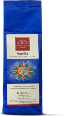 EDINBURGH TEA & COFFEE COMPANY Vanilla flavoured coffee 227g