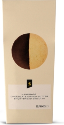 SELFRIDGES SELECTION Chocolate dipped shortbread 200g