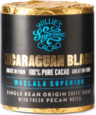 WILLIES Nicaraguan Black pure cacao 180g