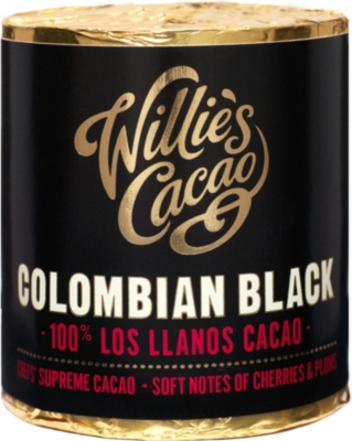 WILLIES Colombian Black Santander Supreme pure cacao 180g