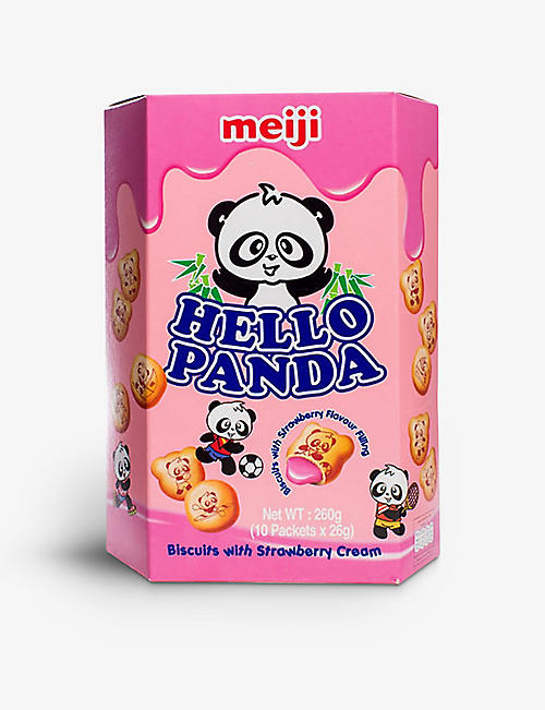 HELLO PANDA: Hello Panda strawberry biscuits 260g