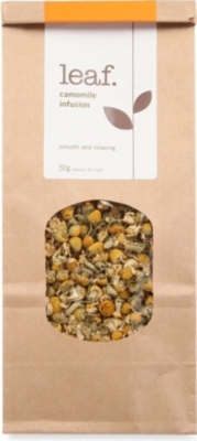 LEAF Camomile infusion loose leaf tea 50g
