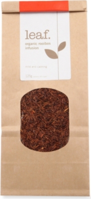LEAF Organic rooibos infusion loose leaf tea 125g