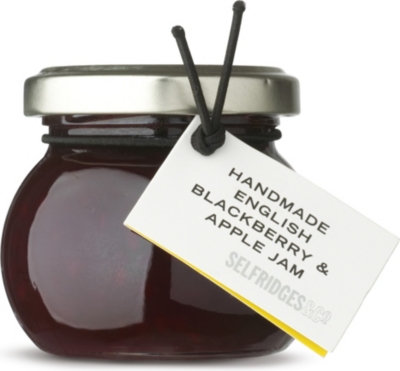 SELFRIDGES SELECTION Blackberry and apple jam 110g