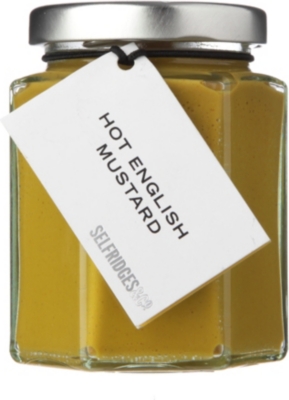 SELFRIDGES SELECTION Hot English mustard 180g