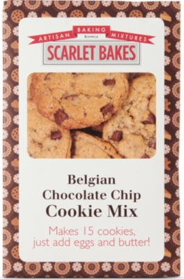 SCARLET BAKES Belgian chocolate chip cookie mix 425g