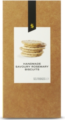SELFRIDGES SELECTION Rosemary biscuits