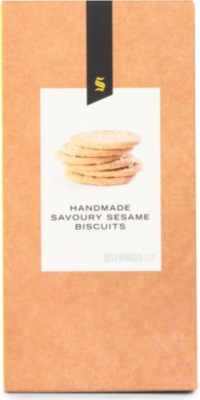 SELFRIDGES SELECTION Sesame savoury biscuits 150g