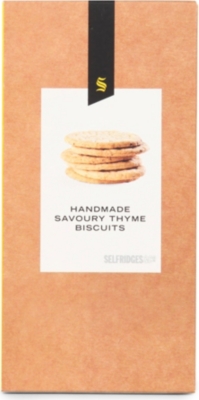 SELFRIDGES SELECTION Thyme savoury biscuits 150g