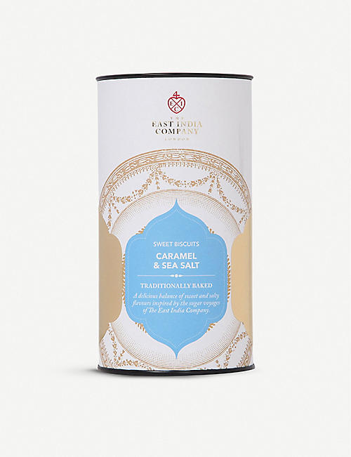 THE EAST INDIA COMPANY: Sea Salt & Caramel biscuits 150g