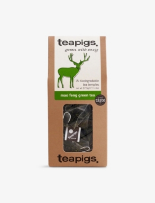 TEAPIGS Mao Feng green tea temples 37.5g