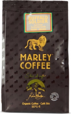MARLEY COFFEE Buffalo Soldier organic coffee beans 227g