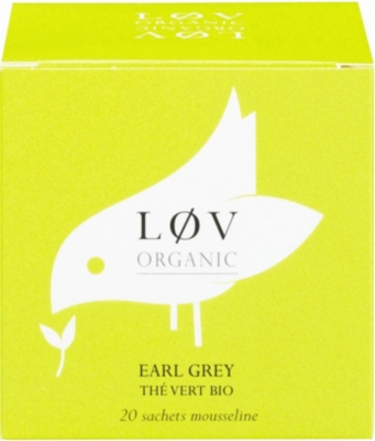 LOV ORGANIC L&oslash;v Earl Grey teabags 44g