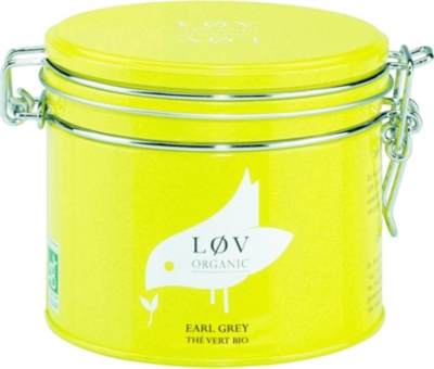 LOV ORGANIC L&oslash;v Earl Grey loose tea caddy 100g