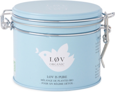 LOV ORGANIC L&oslash;v is Pure loose tea caddy 100g
