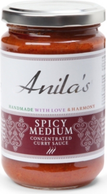 ANILA'S Spicy Medium curry sauce 300g