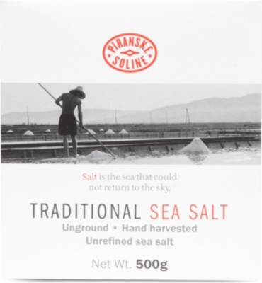 PIRAN SEA SALT Traditional sea salt box 500g