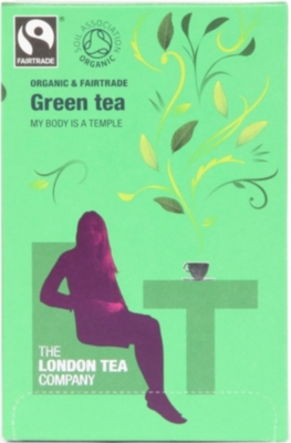 LONDON TEA Organic Green tea sachets