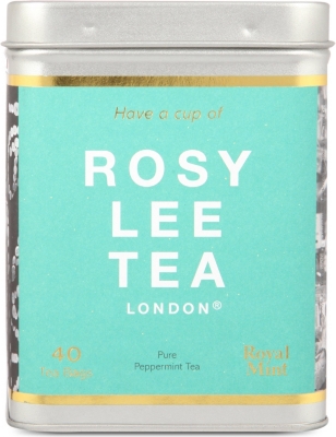 ROSY LEE TEA Royal Mint teabag tin 107g