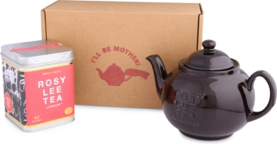 ROSY LEE TEA I'll Be Mother teapot gift set
