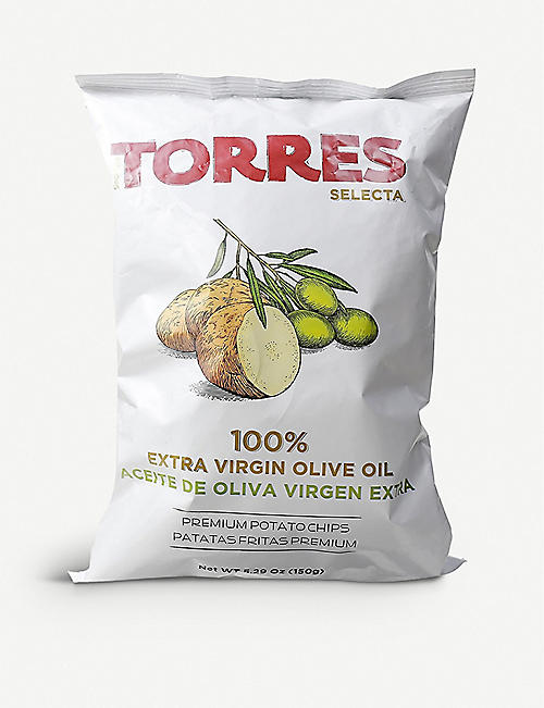 TORRES: Extra virgin olive oil crisps 150g